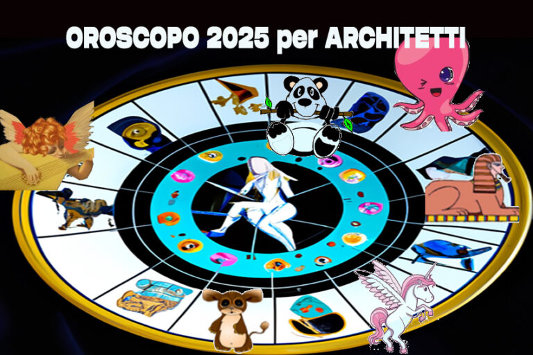 OROSCOPO 2025 PER ARCHITETTI